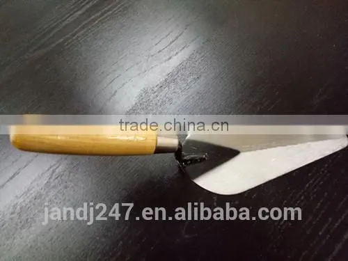Wooden Handle Bricklaying Trowel for Construction photo-2