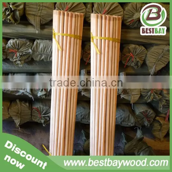 Plain Wooden Broom Handle Dia 2.2cm-2.8cm photo-6