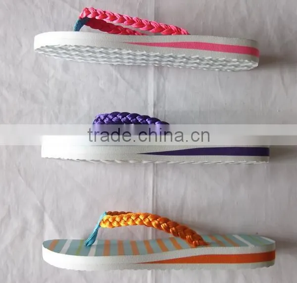 EVA PE Flip Flop Beach Slipper photo-4