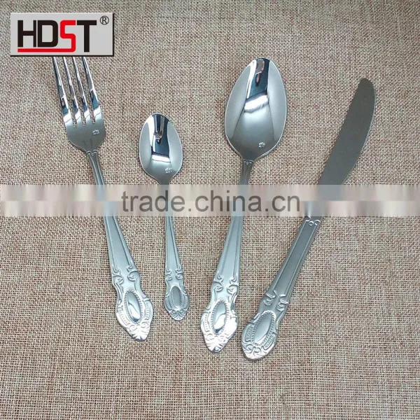 2016 Years Hot Selling Delicate Wooden Boxes 24pcs Stainless Cutlery Set photo-3