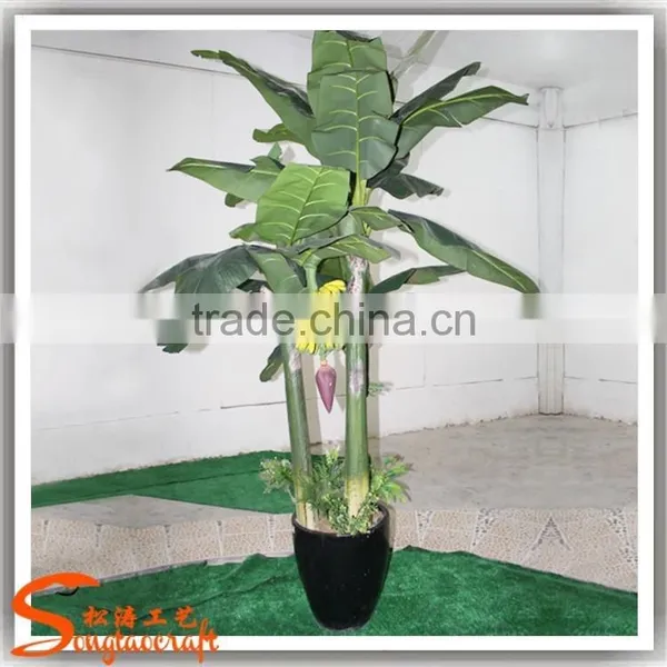 St-5ft Artificial Craft Cheap Artificial Banana Tree Decorative Artificial Bonsai Plants for Sale photo-3