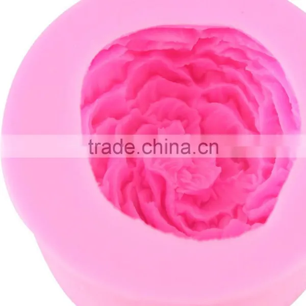 Food Grade Silicone Fondant Cake Mold Baking Tools 3D Silicone Soap Mold Lace Chrysanthemum 1688 Agent photo-3