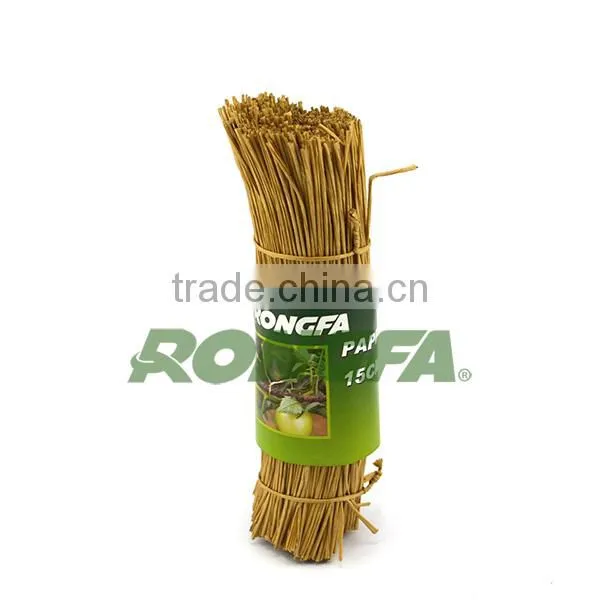 15cm Pre Cut Biodegradable Natural Twisted Paper Binding Rope for Agriculture photo-3