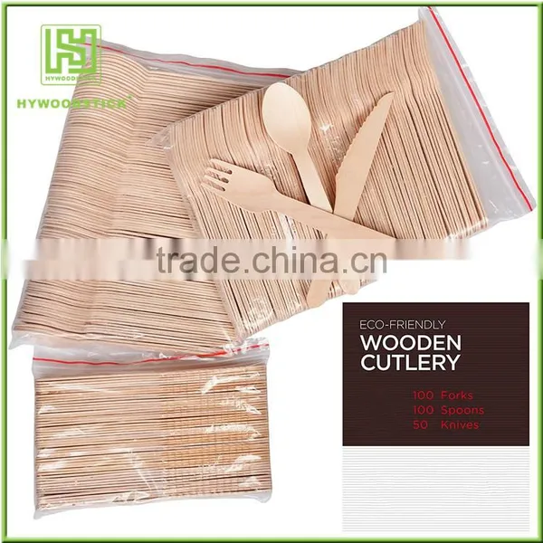 Wooden Tableware Knife Fork Spoon Baby Cutlery photo-4