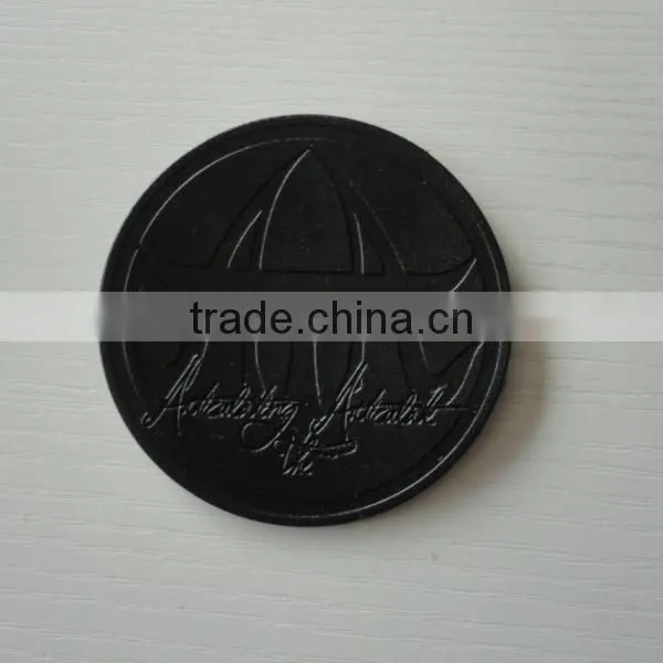Fashion Design High Quality Custom Branded Leather Patch photo-3