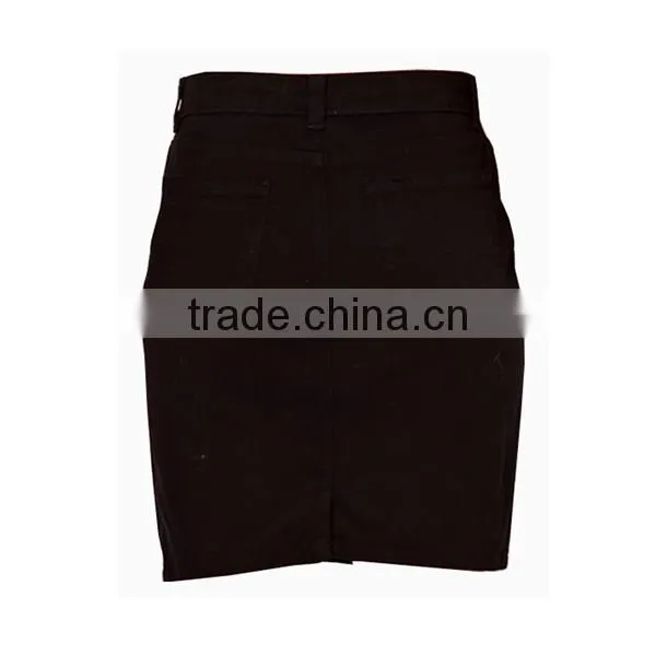 Ladies/Women Most Popular High Quality Pencil Skirt Short Denim Skirts photo-3