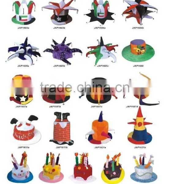 Cheap Funny Wholesale Fancy Carnival Hat