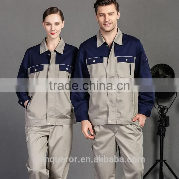 Hot Sale Winter Jacket And Pants Workwear For Factory Worker Uniform photo-3