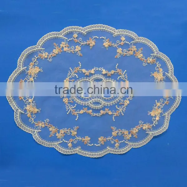 2017 Cloth Shop Counter Table Design Embroidery Table Cloth Dubai
