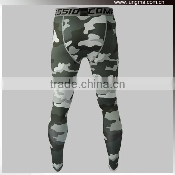 Compression Camo Flatlock Long Tights photo-4