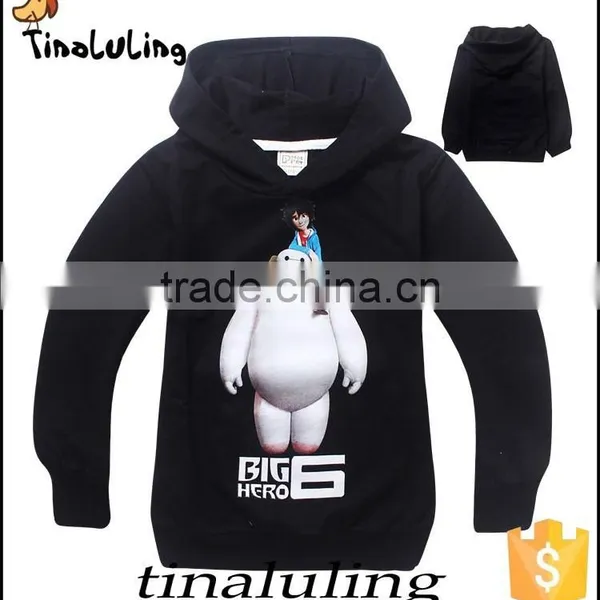 Fashion Baymax Kids Hoodies Boys Big Hero 6 Sweatshirts Kids Boutique Clothing photo-3