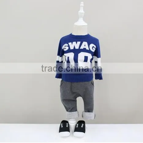 Knitwear Wool Children Children Fashion Sweater Design Fancy Cardigan Man Sweater photo-3