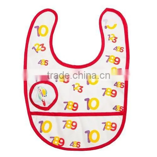 Absorbable Eco-friend Cotton Baby Bibs Printing for Promotion photo-3