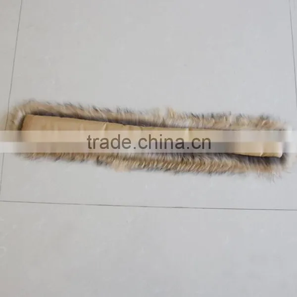 BBG-H-14 Factory Direct Wholesale Price Raccoon Fur Trimming for Hood photo-5