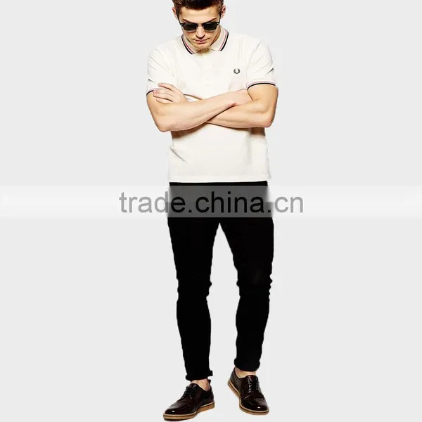 2015 Men's Embroidered Polo Shirt photo-3