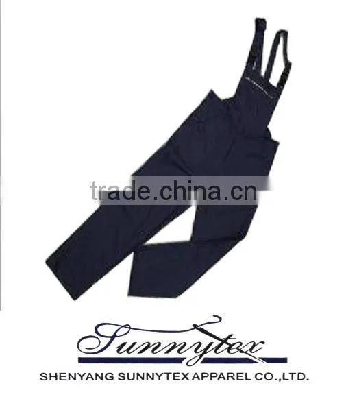 100% COTTON NAVY BLUE Bibpants