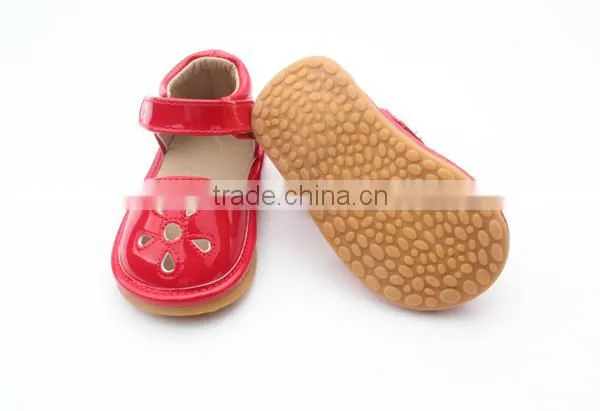 2017 Spring and Summer Children Shoes Silver Glitter Squeaky Shoes photo-4
