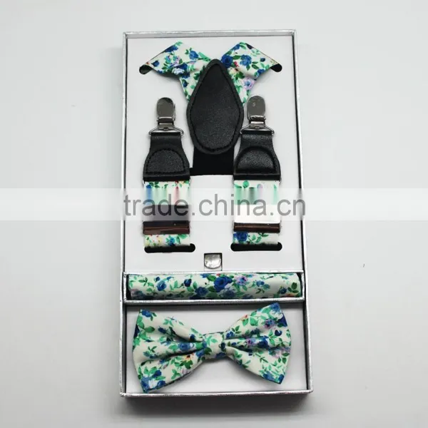 Factory Customize Best Suspenders,hanky and Bowties Box Gift Sets photo-2