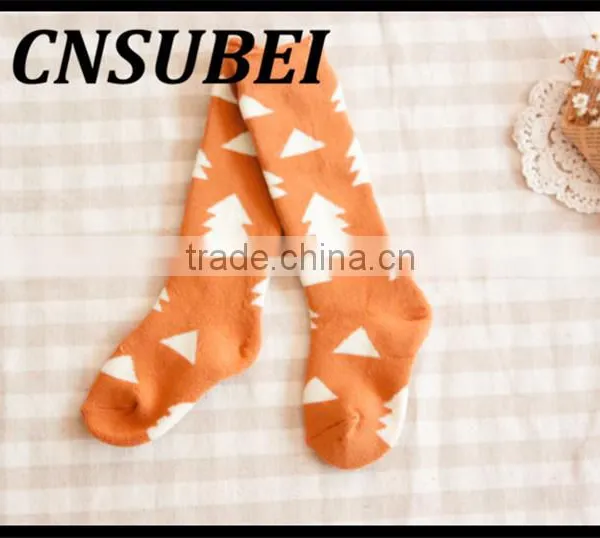 2016 Winter Children's Popular Tube Socks Children's Pantyhose Thick Combed Cotton Terry Baby Leggings photo-5