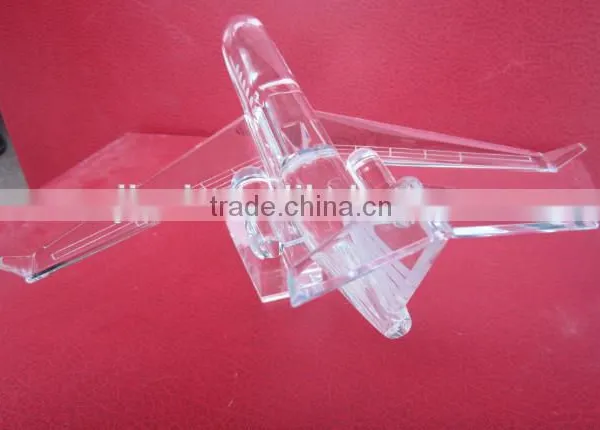 Noble Crystal Model Design Crystal Arab Fighter Aircraft photo-2