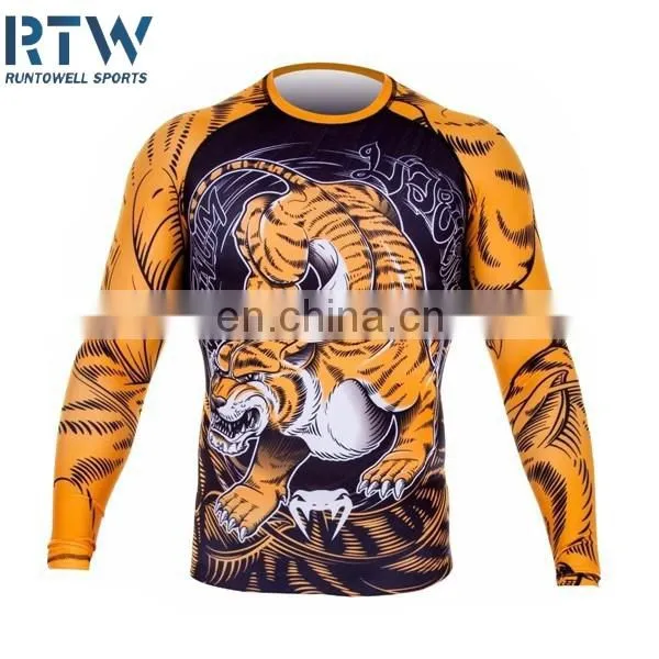Blank Mma Rash Guard Manufacturer China, Rashguard Mma photo-4