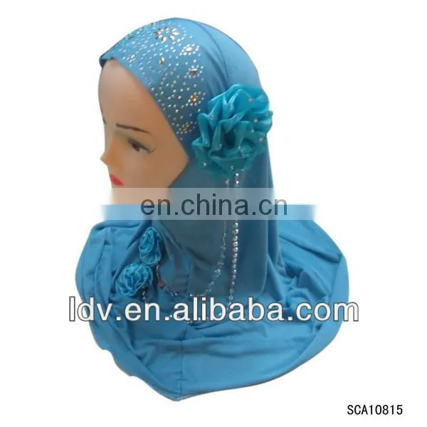Muslim Hijab Girl Rhinestone Hijabs Muslim Hijab photo-4