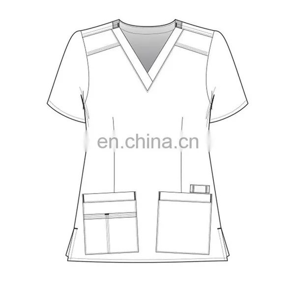 EXW Price Scrub Uniform Hospital Uniform Design photo-4