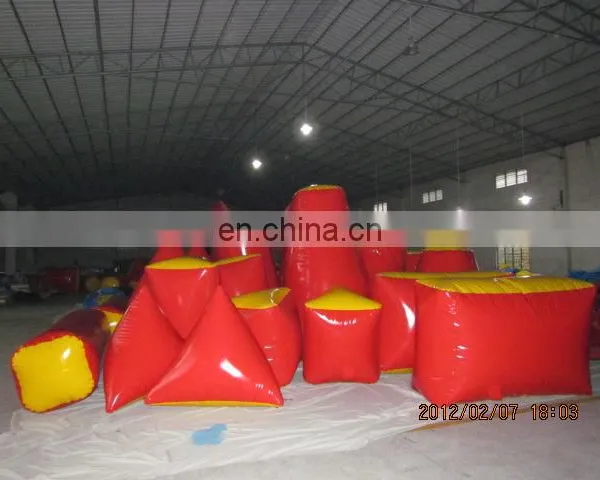 Popular Cheap Teamwork Inflatable Paintball Bunker for Sale photo-6