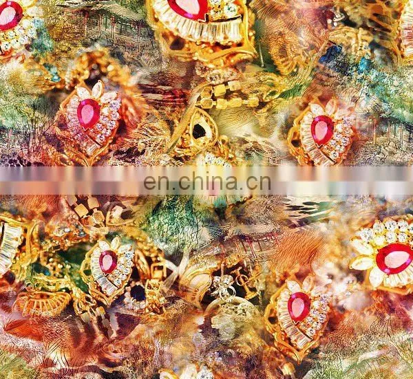 Fashion Digital Printed Polyester Fabric,Digital Print Polyester Textile,Digital Printing On Fabric Polyester