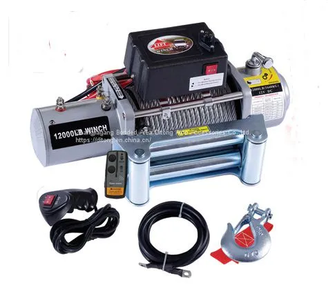 4x4 12000lbs Wireless Heavy Duty Electric Winches 12v/24v photo-3