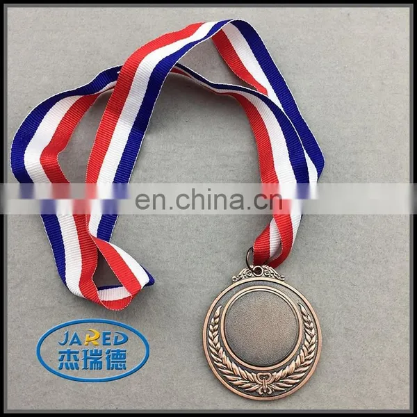 Big Blank Promotional Metal Bronze Ribbon Medal photo-4