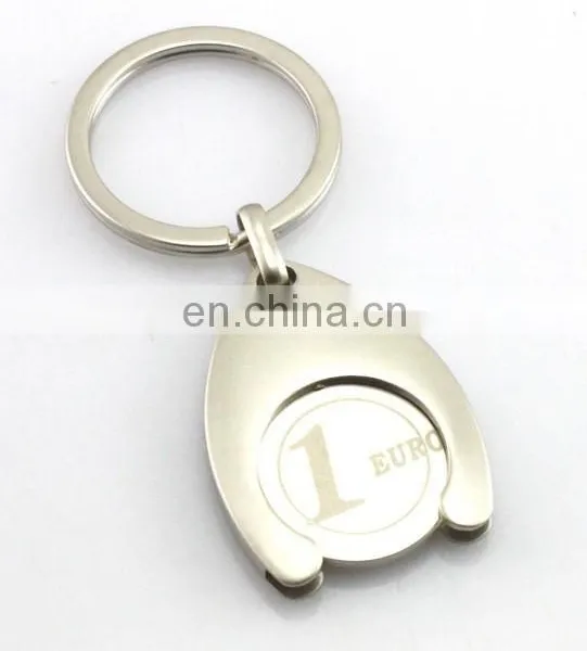 Zinc Alloy Trolley Coin Keychain photo-2