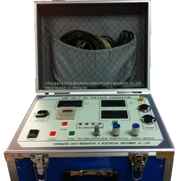 GDF Series Hipot Tester Equipment,DC High Voltage Generator photo-4