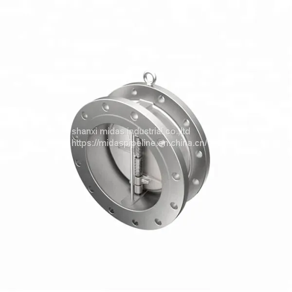 DN100 Api WCB Class150 Cast Steel Flanged End Wafer Check Valve Price