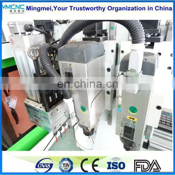 Cnc Router Mingmei 1325 Dual Heads 3D Double Heads CNC Router,multi Spindle Wood Carving Machine photo-5