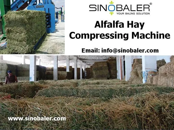 Alfalfa Hay Compressing Machine