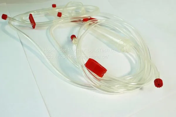 Medical PVC Compound for Transfusion Tube, Elastic Transfusion Tube, Elastic Transfusion Pump Tube, Transfusion Dropper, Injection Molding Accessories photo-2