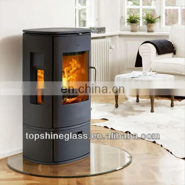 3mm-4.5mm Heat Resistant Ceramic Glass/ Stove Glass for Fireplace photo-5