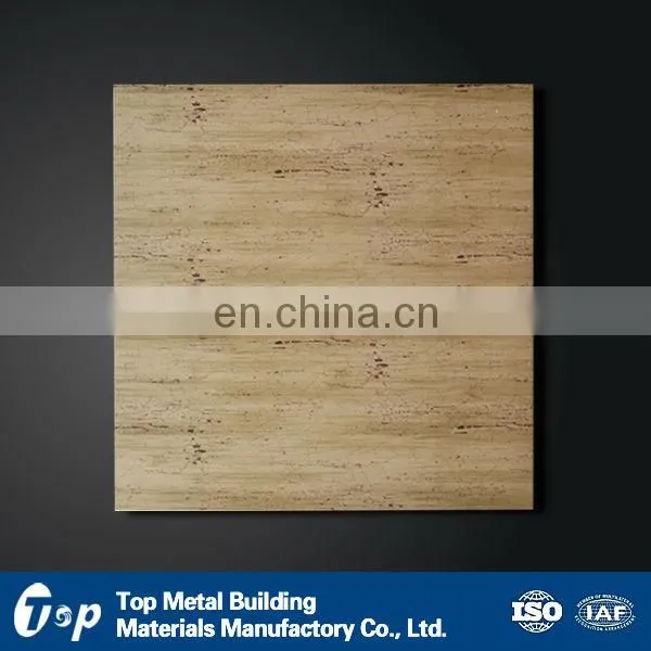 Pressed Metal Ceiling Panel Wood Ceiling Decoration photo-5