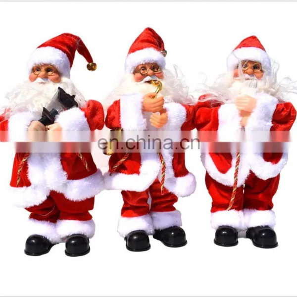 2020 Electronic Santa Toy Customized Christmas Gift for Kids