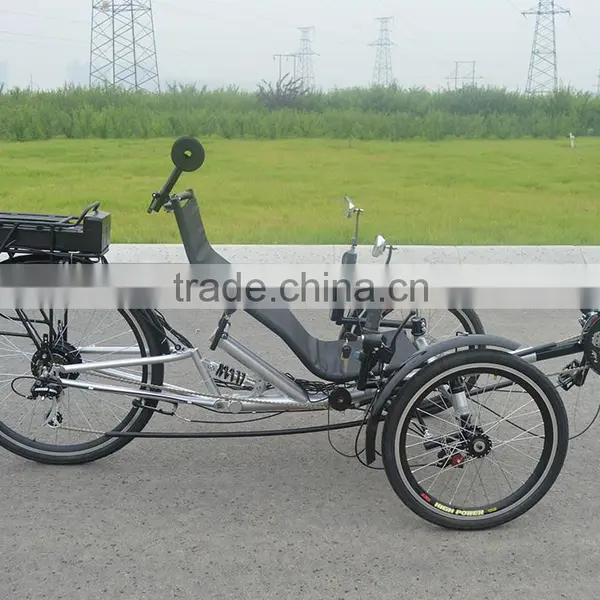 Single Person Cruiser Style Electric Recumbent Trike photo-5