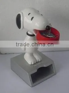 Lovely Snoopy Cartoon Resin Figurines Statues photo-2
