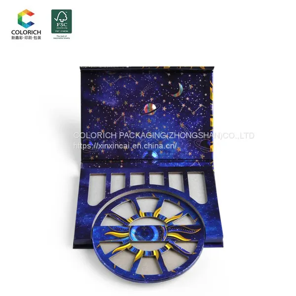 Eyeshadow Palette no Logo Makeup Cosmetics Magnetic Packaging Box Makeup Palette Eyeshadow Palette photo-5