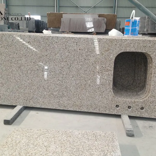 Factory Price Manufacturer Supplier Solid Color Granite Countertop photo-4