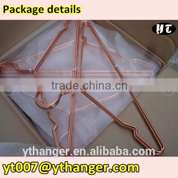 Luxury Metal Wire Hanger Copper Hanger for Disply photo-6
