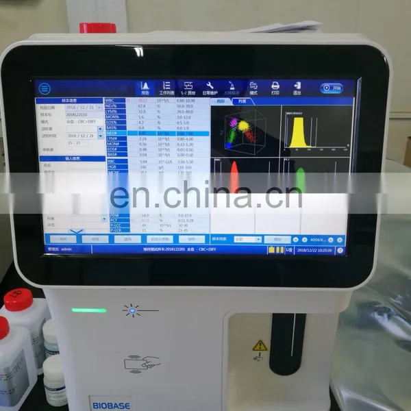 MedFuture 5-Part Hematology Analyzer Reagent Clinical Blood Testing Analyzer Price photo-3