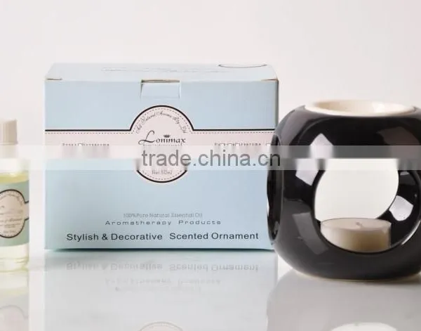 tea light candle, oil ceramic burner set