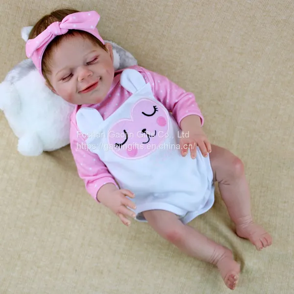45CM Simulation Baby Reborn Doll Full Body Soft Enamel Doll, Amazon Special photo-4