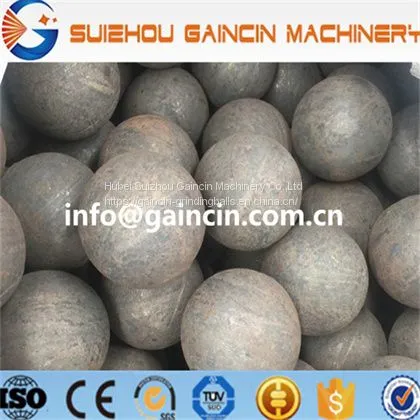 Grinding Media Forged Ball, Dia.20mm to 150mm Grinding Media Mill Steel Balls, Steel Forging Mill Balls