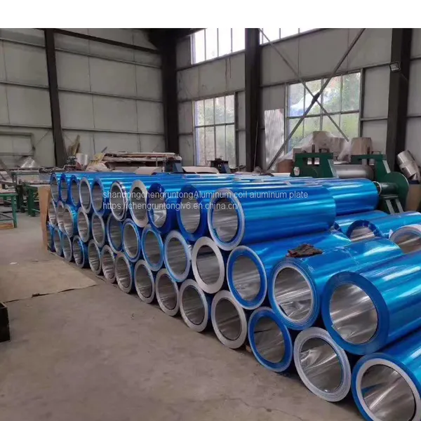 Thermal Insulation Aluminum Coil Alloy Aluminum Plate Orange Peel Embossed Aluminum Coil Aluminum Corrugated Aluminum Strip Processing Custom Slitting Narrow Strip 1060.3003.5052 Thickness Full Length Open photo-4